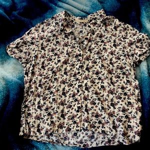 Cropped woven shirts